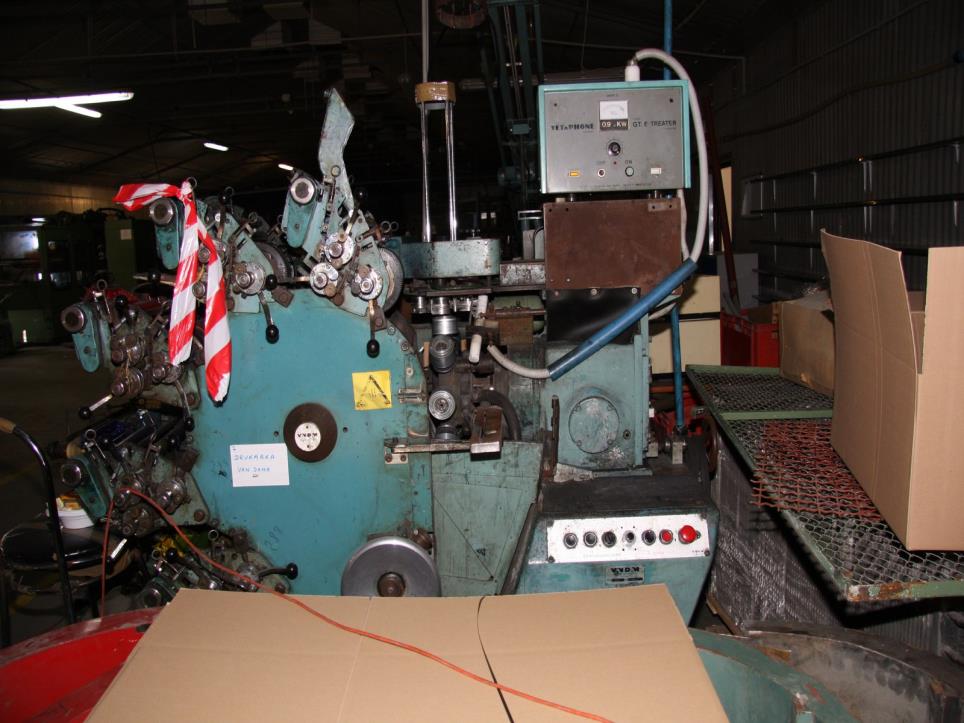 VAN DAM 500UV Cup printing machine